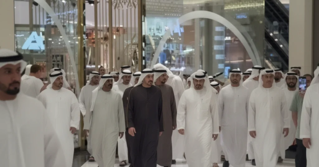 Dubai Leaders Visit Mall to Reinforce Public Confidence