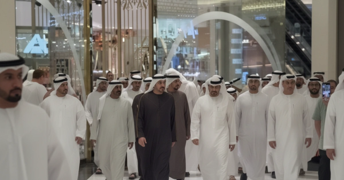 Dubai Leaders Visit Mall to Reinforce Public Confidence