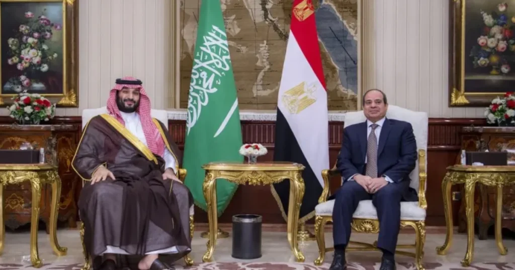 Saudi and Egyptian Leaders Discuss Escalating Regional Tensions