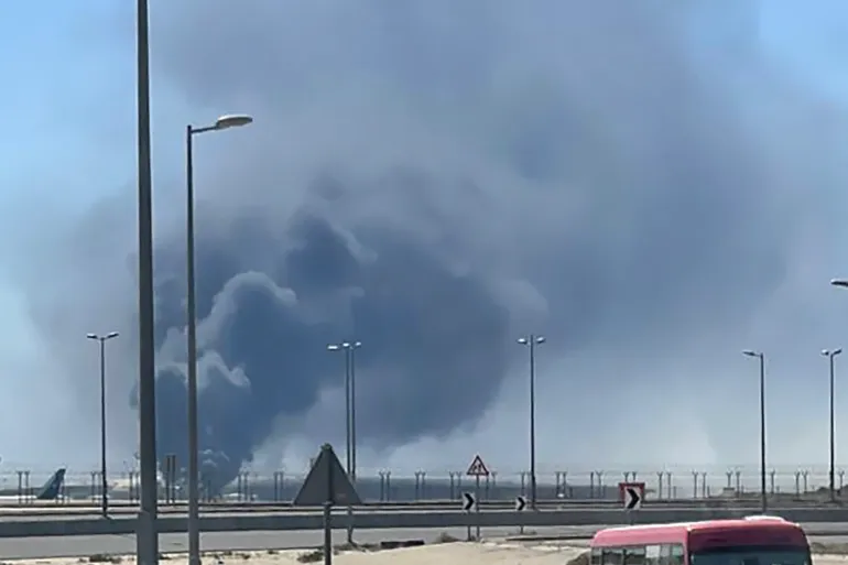 Damage to Power and Water Plants in Kuwait On-Going Iranian Attacks.