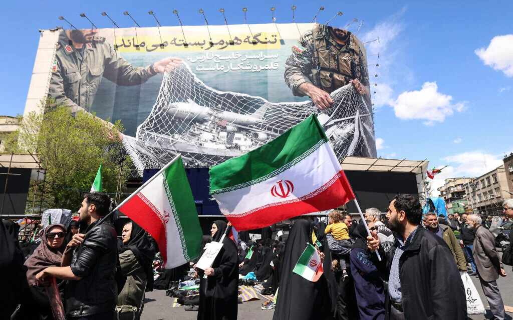 IDF chief declares Iran weaker, Israel willing to engage in a fight whenever they want.